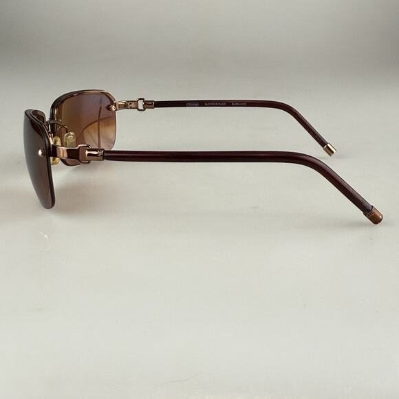 Coach Sunglasses mod. Bleecker S322 Burgundy Rimless Vintage SCRATCHED main image 12